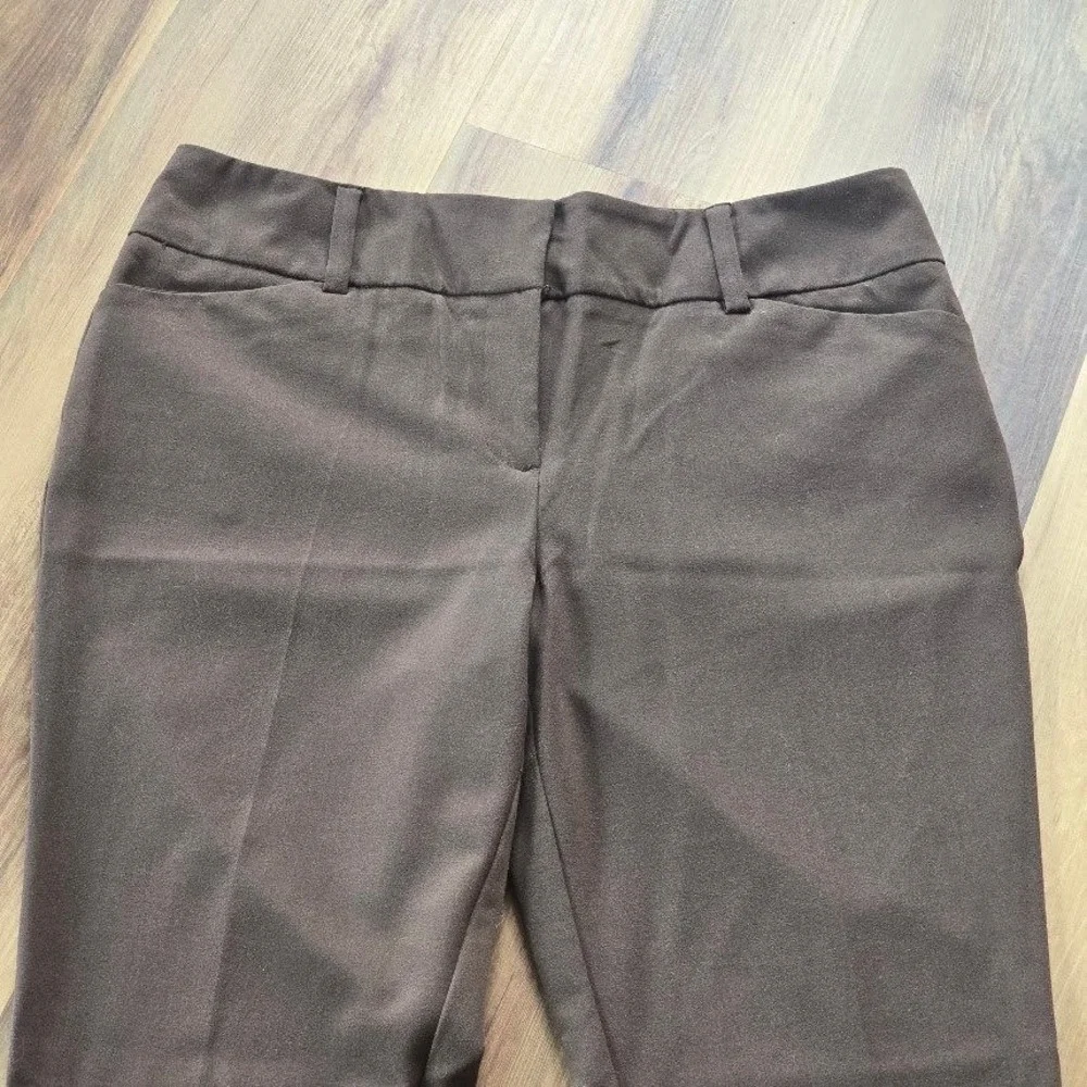New York & Company 7th Avenue Bootcut Dress Pants Womens 10 Brown Career Office‎